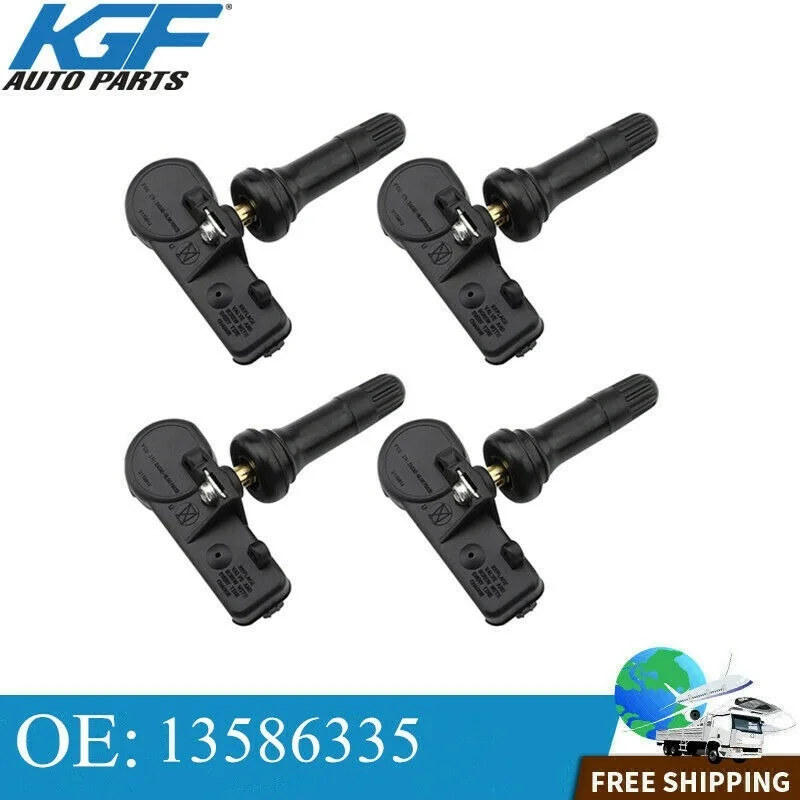 

13586335 Tire Pressure Sensor Fit Chevy GMC Buick 315MHz 4pcs/set Accessories