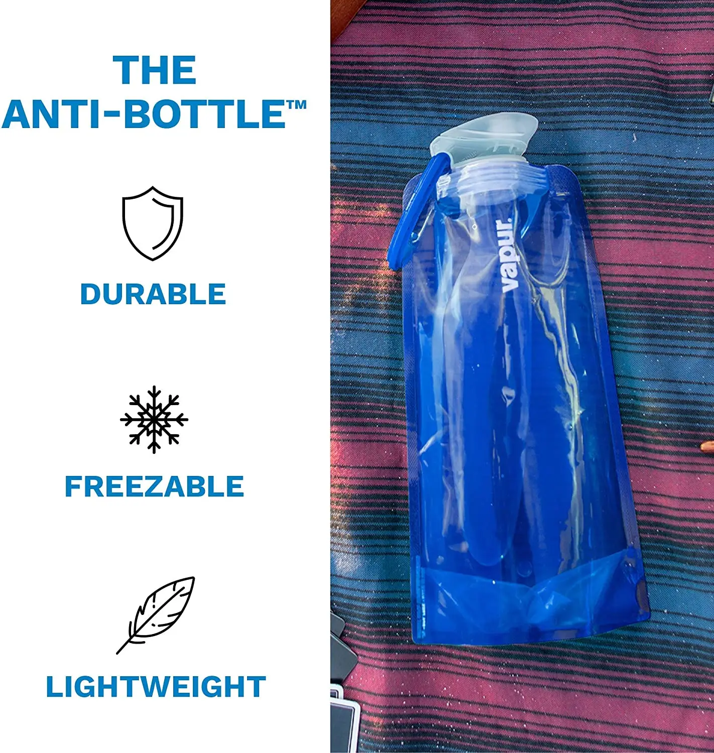

The anti-garrafa 1L, 1 litro, azul almirante
