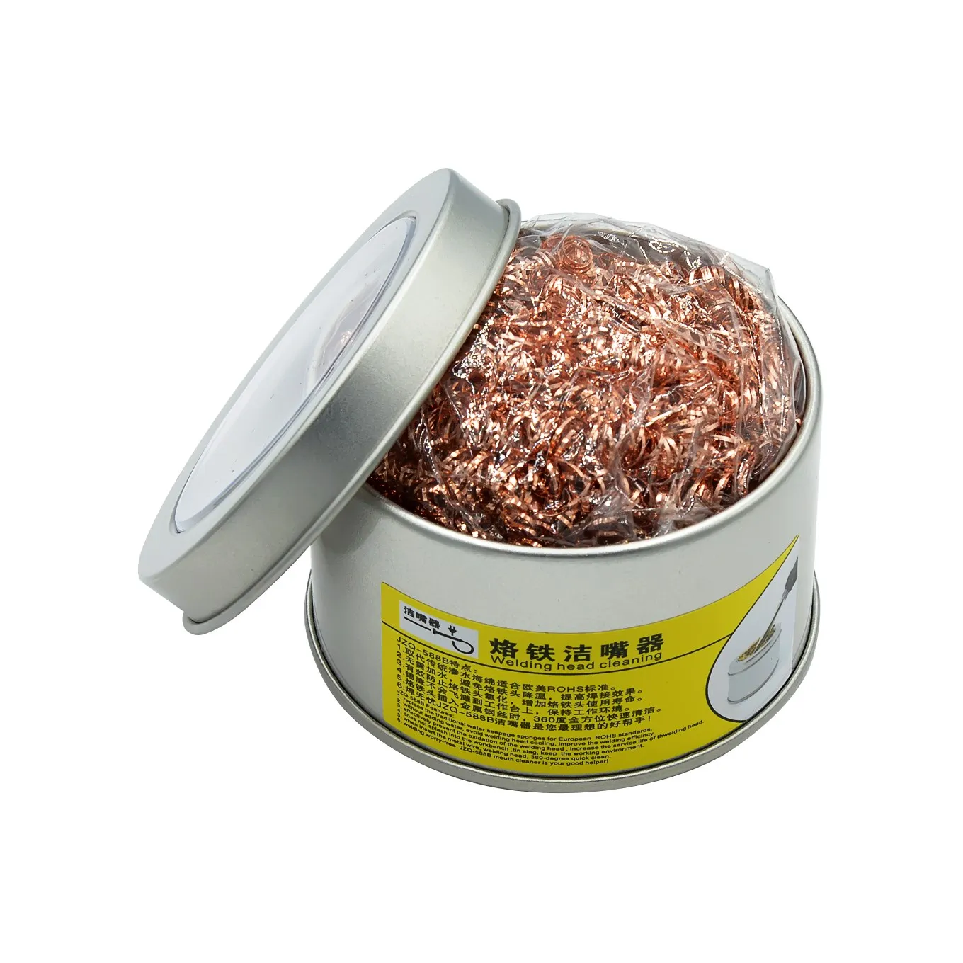 Чистящий шар для распайки паяльника сетчатый фильтр чистящая насадка очистки