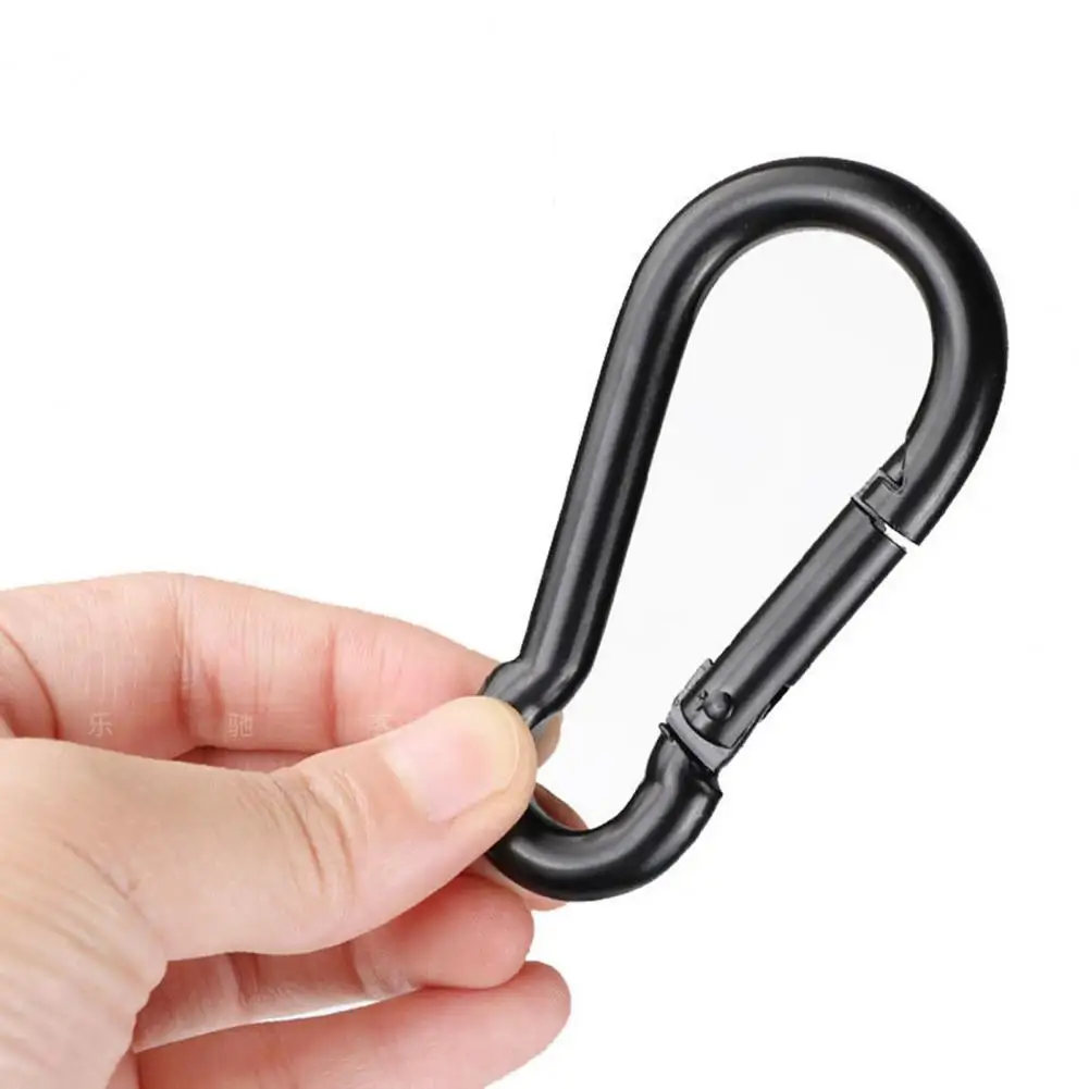 

Useful Carabiner Hooks Strong Load-bearing Long-Lasting Smooth Carabiner Buckles Camping Accessories