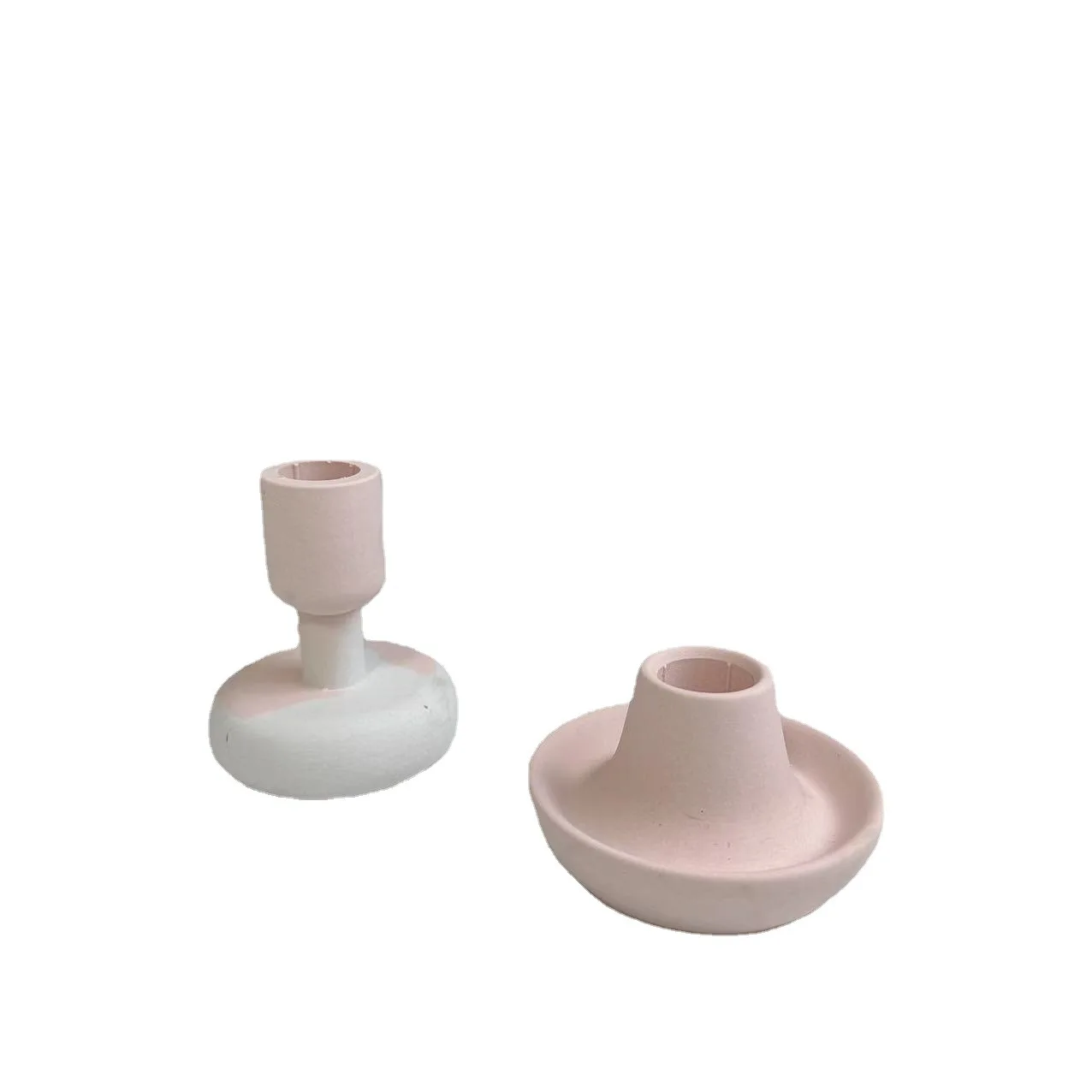 Candle Holder Mould Goblet Hot Pot Shape Candlestick Mould Gypsum Resin Mold Concrete Gypsum Candle Container Mold Home Decor images - 6