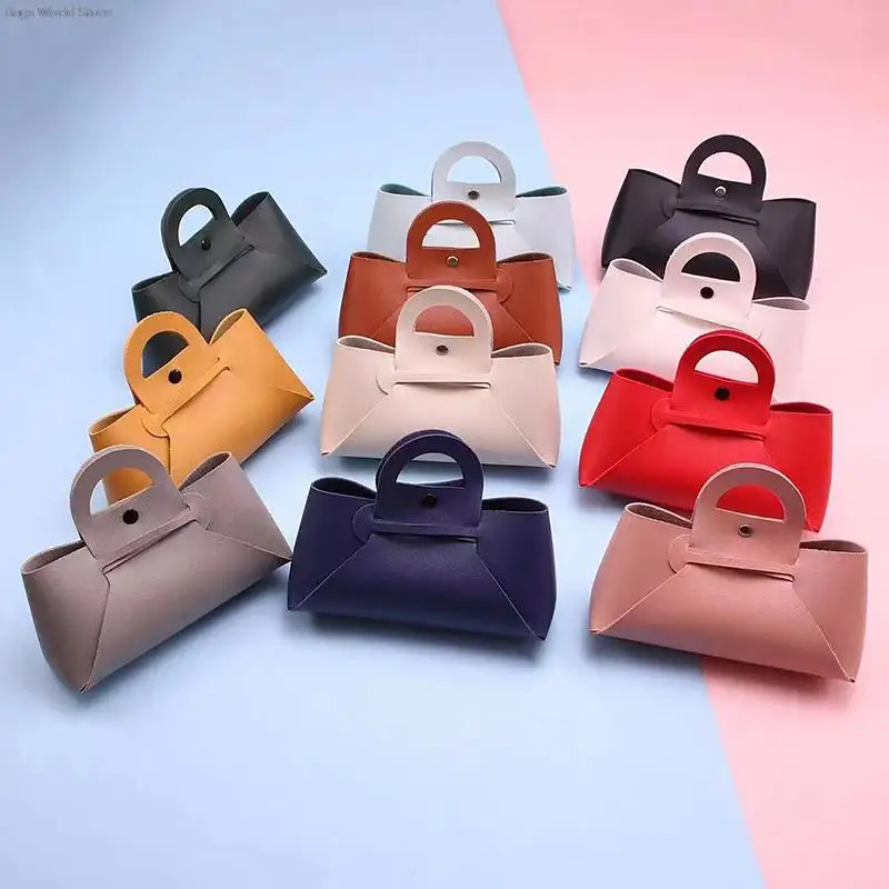 

1Pc Glasses Bag Portable Snap Glasses Case Eye Container Sunglasses Cover Ultra-thin Case Glasses Glasses Storage Box