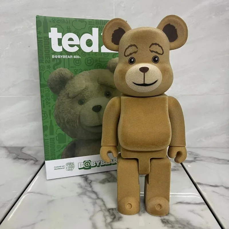 Bearbrick 400% жестокий медведь строительные блоки тренд куклы украшения подарки