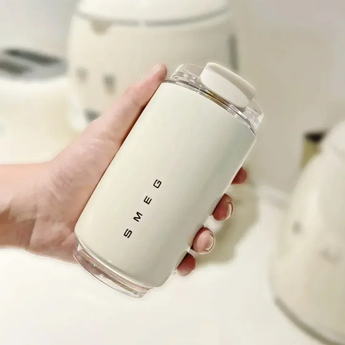 Термос-кружка SMEG кружка для кофе молочного и белого цвета Изолированная бутылка