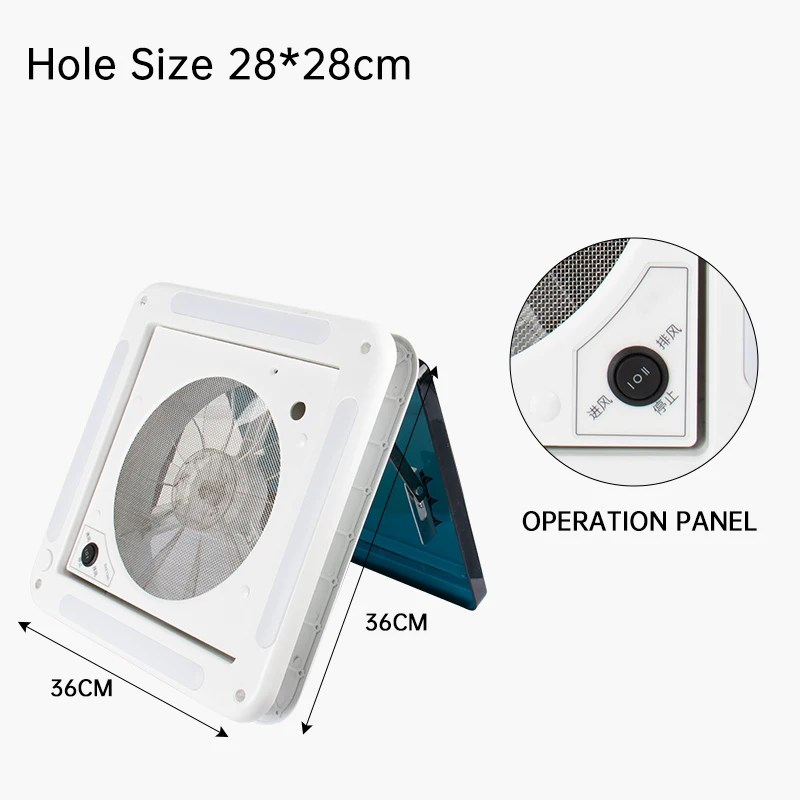 

Вентиляционный вентилятор RV с ручным управлением, вентиляторы 12 в светодиодный ным вентилятором, вытяжной вентилятор на крышу RV, аксессуары для фургона, кемпинга, автомобиля