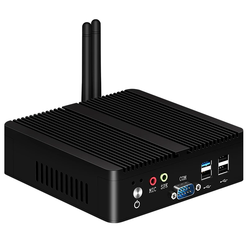 Промышленный мини-ПК с процессором Inter Celeron гигабитом 1xUSB3.0 3xUSB2.0 1xHDMI 1xVGA