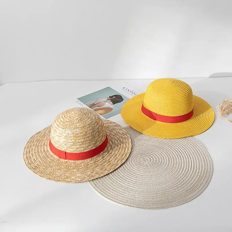 31/35cm Luffy Straw Hat Cosplay Animation Performance Kids A