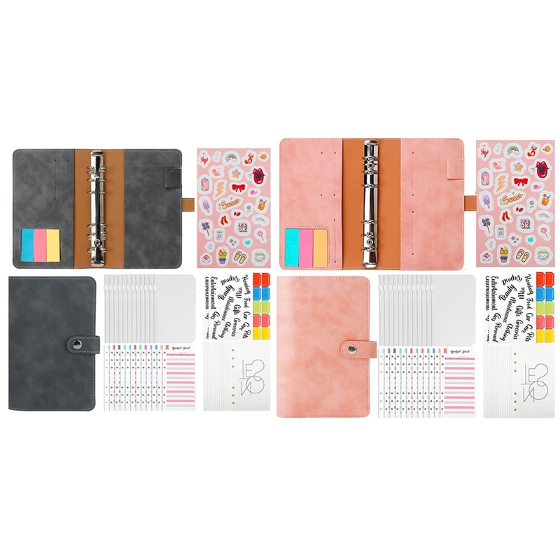 

Budget Binder Budget Planner, A6 Set, A6 Notebook Ring Binder, Cash Envelopes Buget Planner With Films