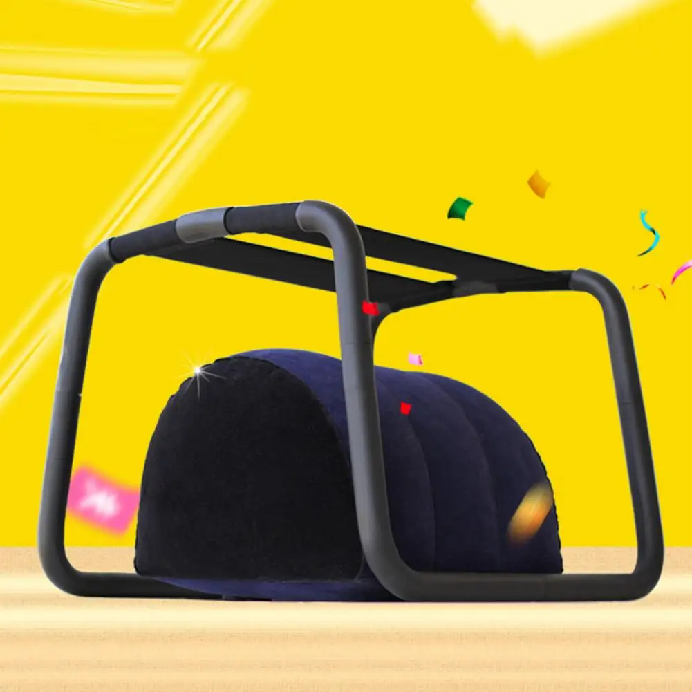 Elastic Band Inflatable 2 In 1 Add Joy Flirting Iron Frame Masturbation Positions Aid Sex Chair For Couple