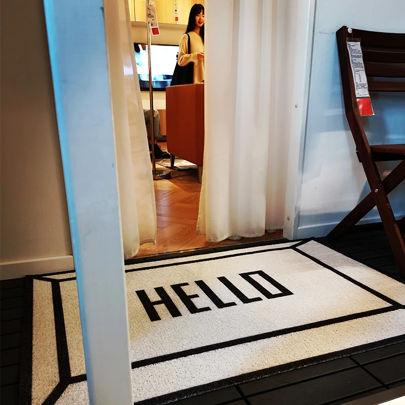 

Cool Welcome Entrance Door Mat Rug Doormat Carpet Floor Bedroom Living Room Bathroom Outdoor Doormat Non-slip Mat Cartoon Gift