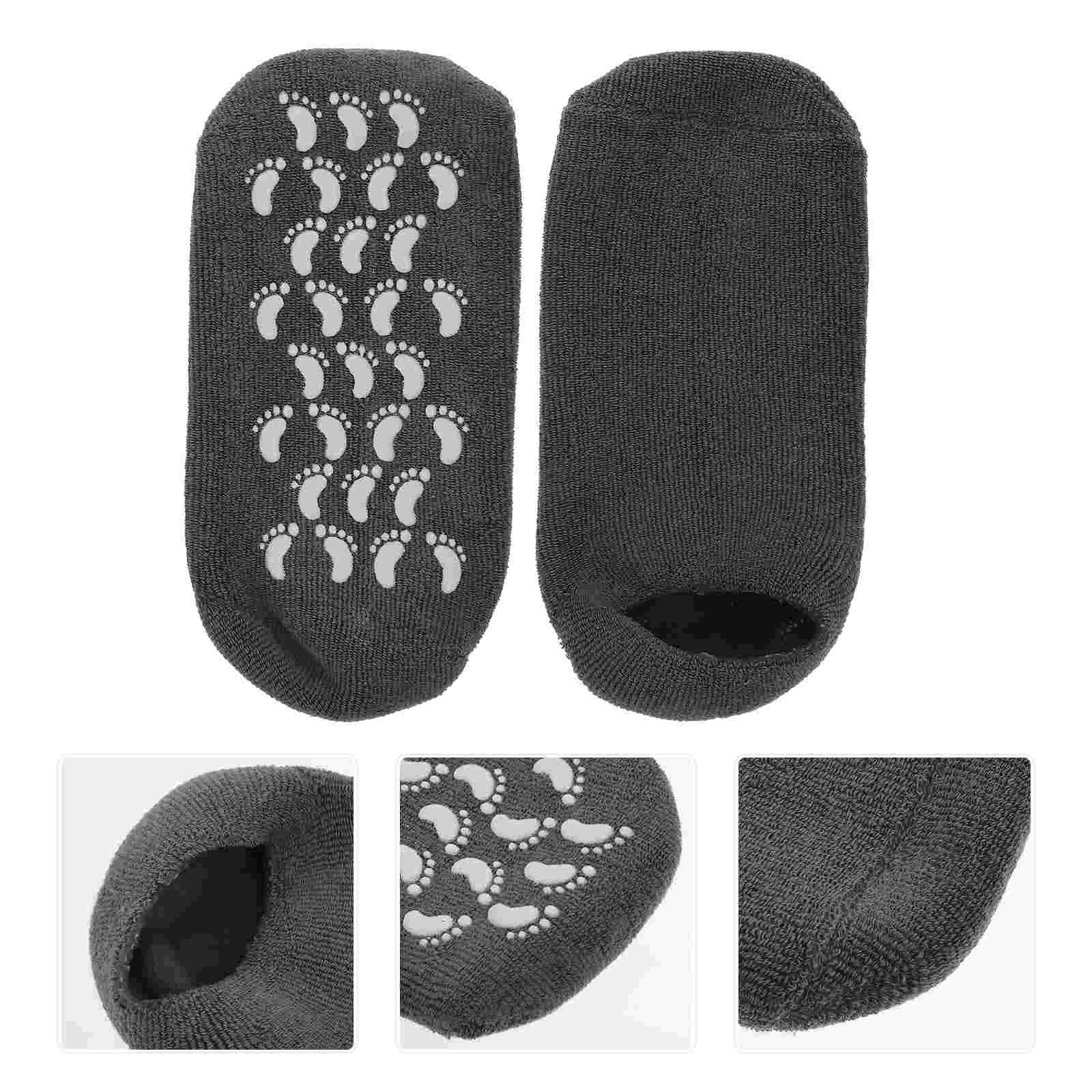 

Socks Spa Cracked Moisturizing Skin Care Original Soft Feet Extra Dry Covers Foot Silicone Moisture Repair Hard Soften Heel