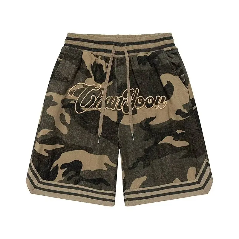 

Streetwear Shorts Men High Street Hip Hop Casual Fashion Camouflage Short Pants