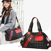 split leather purses and handbags luxury designer womens bag shopper top handle tote bags large capacity brand sac a main