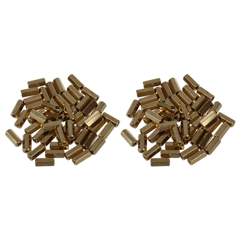 

Spot Goods 100 Pcs Hexagonal 11Mm Length M3 Female Thread PCB Standoff Spacers