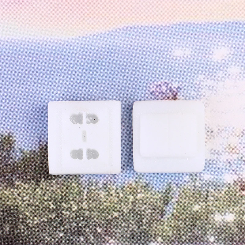 

1 Set Mini Switch Socket Model 1:12 Doll House House Decoration Toy Scene Props dollhouse miniature accessories