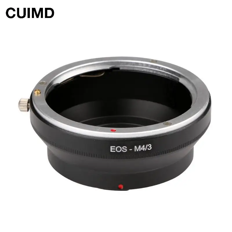 

EOS-M4/3 Canon Eos Ef Mount Lens To Micro 4/3 Adapter Ring Olympus M43 E-p1/e-p2/e-pl1 and Panasonnic G1/g2/gf1/gh1/gh2