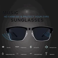 wireless bluetooth smart music sunglasses headphone driving eyeglasses hands free call with mic sport hd polarized lens earphone