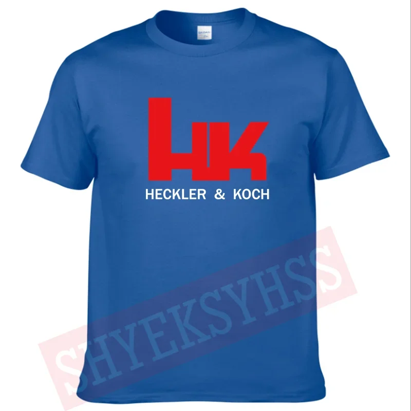 Футболка Heckler Koch с логотипом для мужчин и женщин футболка стрельбы на открытом