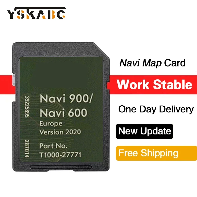 Карта SD-карты Европы Navigation Sat 2020 2021