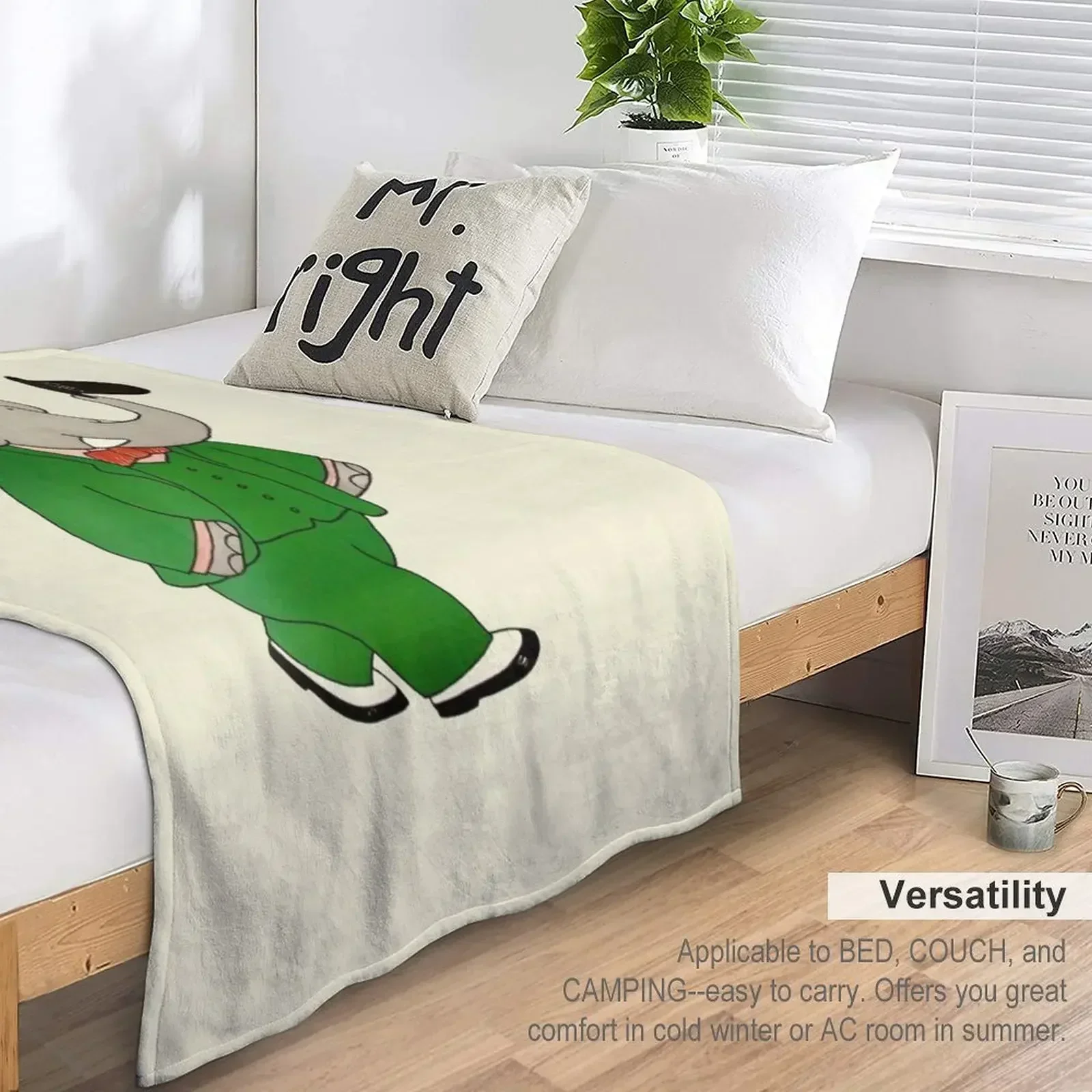 Одеяло Babar фланелевые одеяла для диванов украшений одинарные