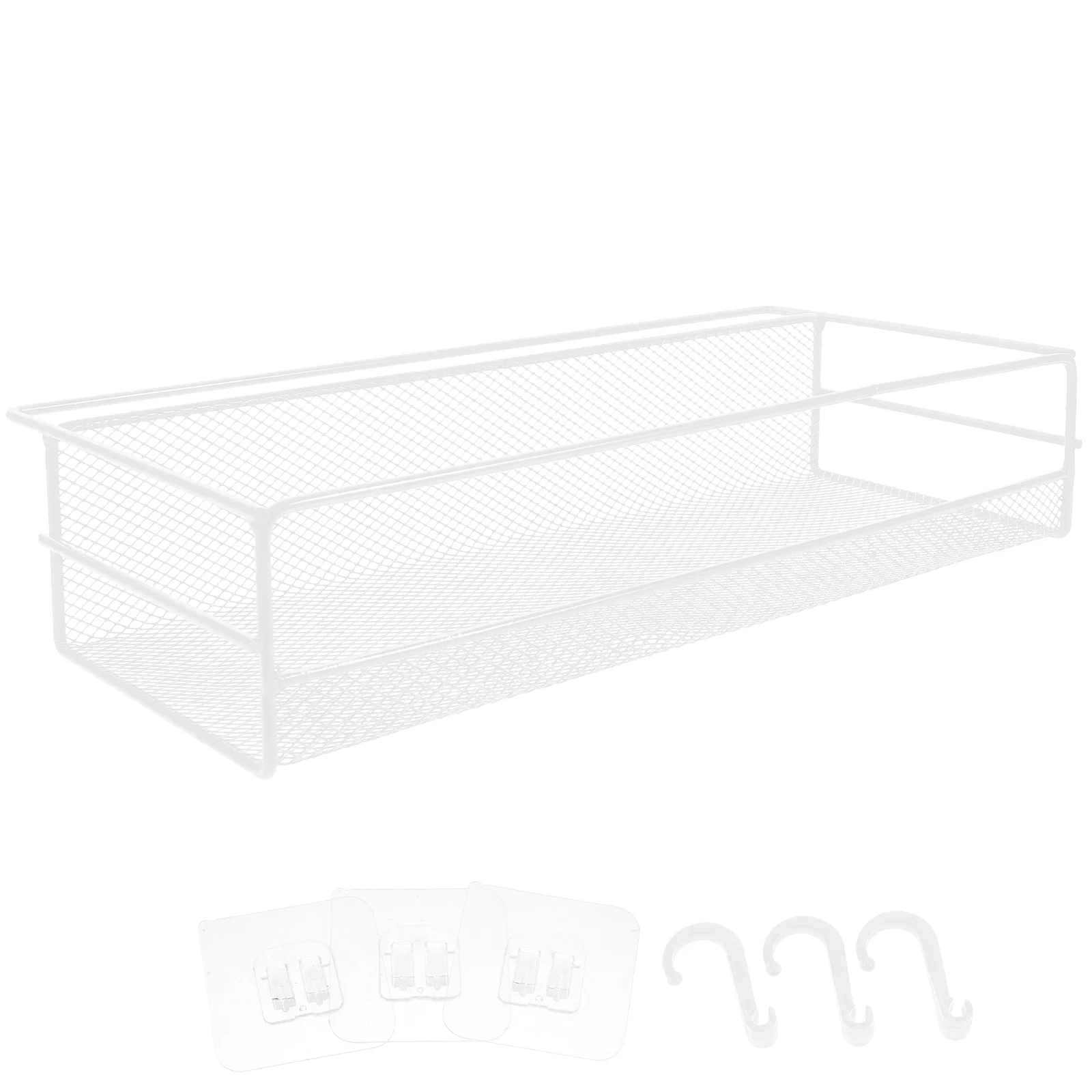 Раковина железная сетка кухонная стена стеллаж для хранения без гвоздей корзины