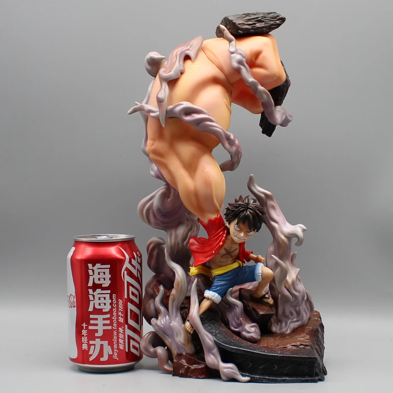 

31cm One Piece Anime Figure Monkey D. Luffy Gear 3 Figures Big Fist Luffy Figurine Pvc Statue Model Doll Ornament Toys Gifts