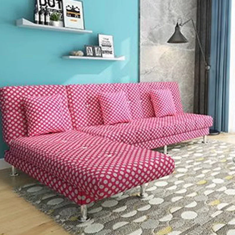 Пурпурное кресло без подлокотников мягкое с откидывающейся спинкой из