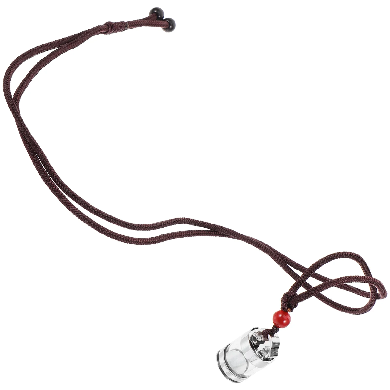 

Bottle Essential Oil Pendant Amulet Necklace Chinese Titanium Steel Women Perfume Diffuser