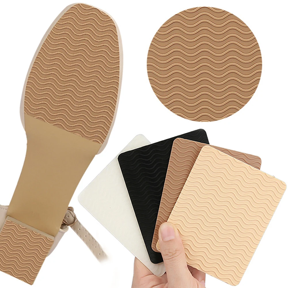 

Self-Adhesive Sole Protector Non-Slip Wear-Resistant Shoes Mat Stickers High Heels Forefoot Sticker Silicone Rubber Soles Pads