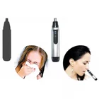 Электрический триммер для волос в носу, для мужчин и женщин, для чистки ушей и лица