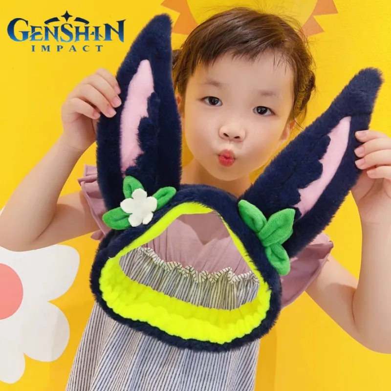 

Genshin Impact Tighnari Headband Plush Headwear Soft Stuffed Ins Plushie Toys Anime Figure Children Toys Girl Cosplay Gifts