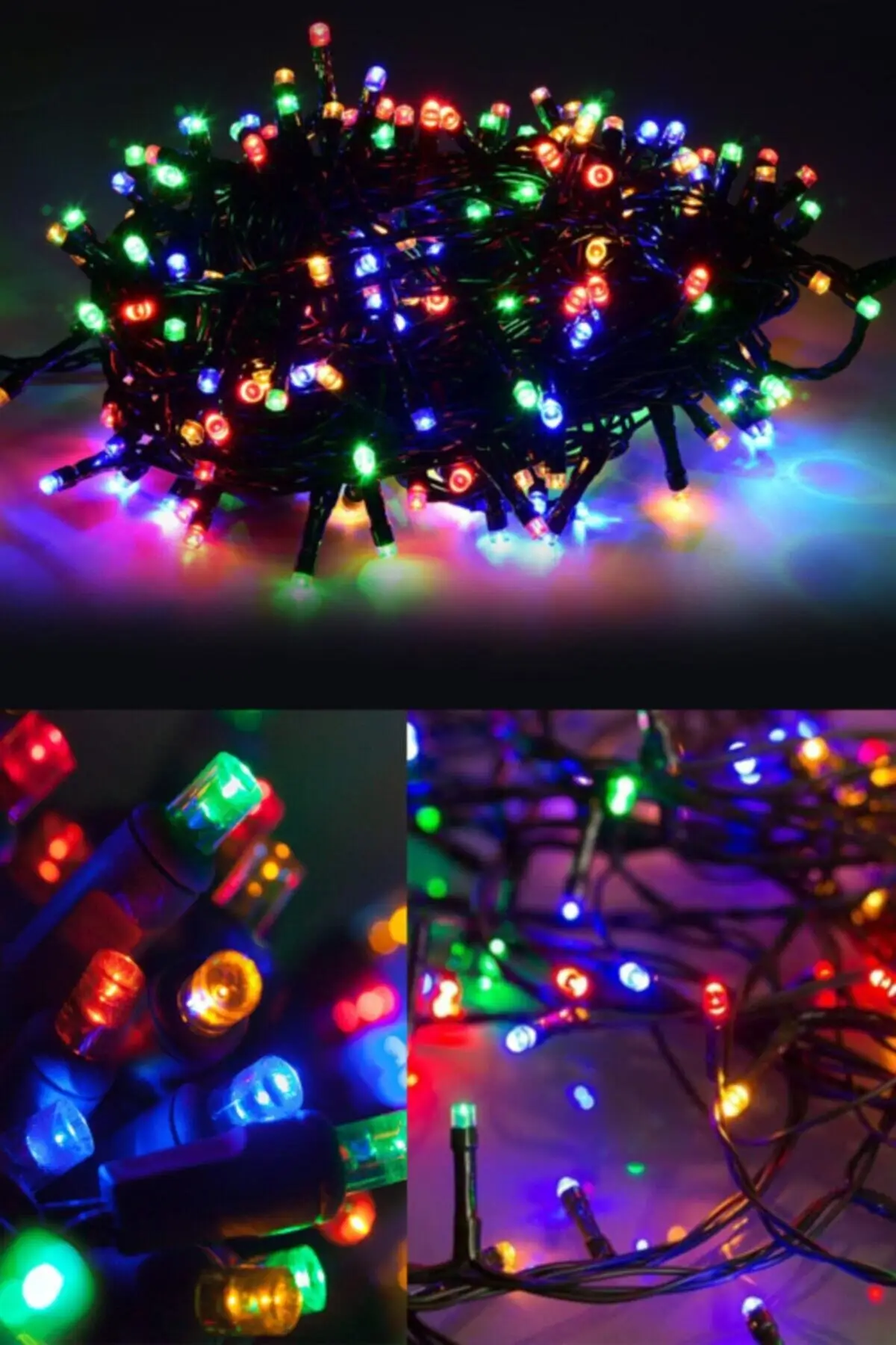 

Colorful Christmas Pine Tree Light 4 meters Led Lamps Light
