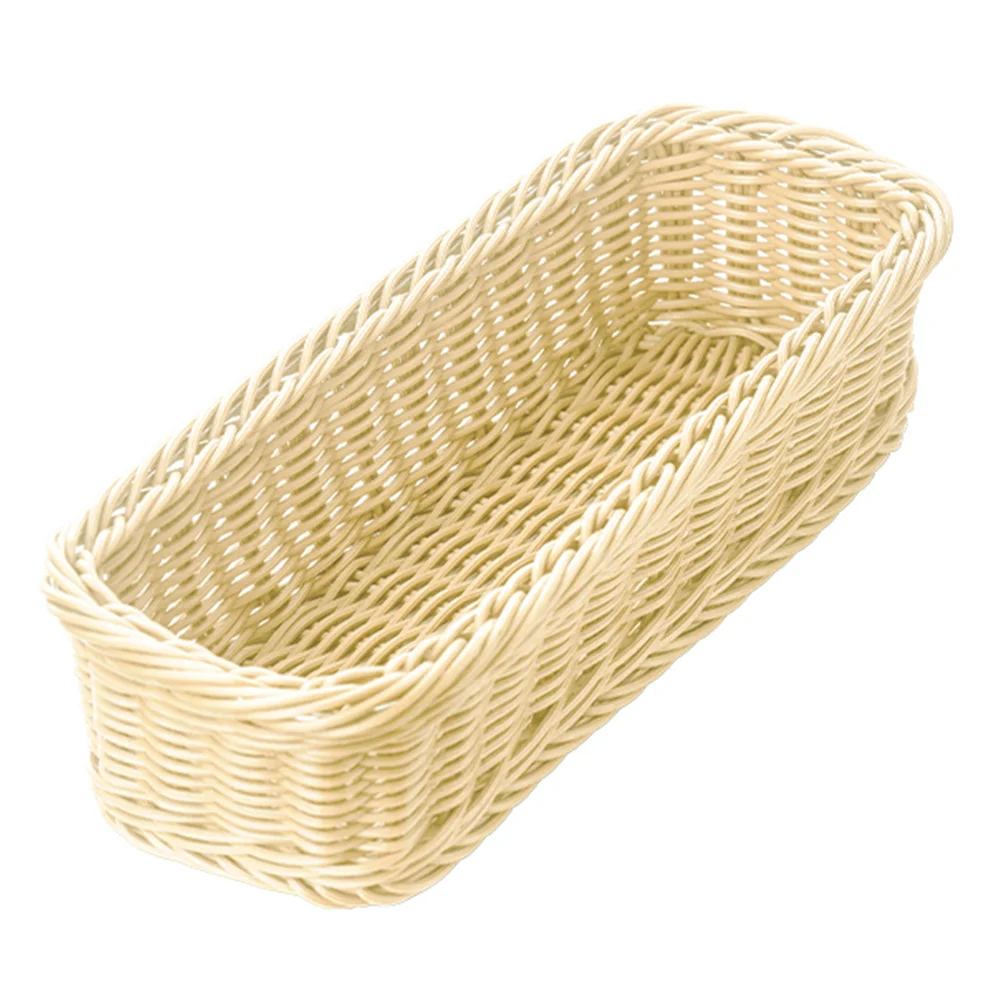 

Tray Organizerflatware Box Fruit Serving Kitchen Chopstick Holder Silverware Cutlery Trays Ottoman Seagrass Weaving Platter