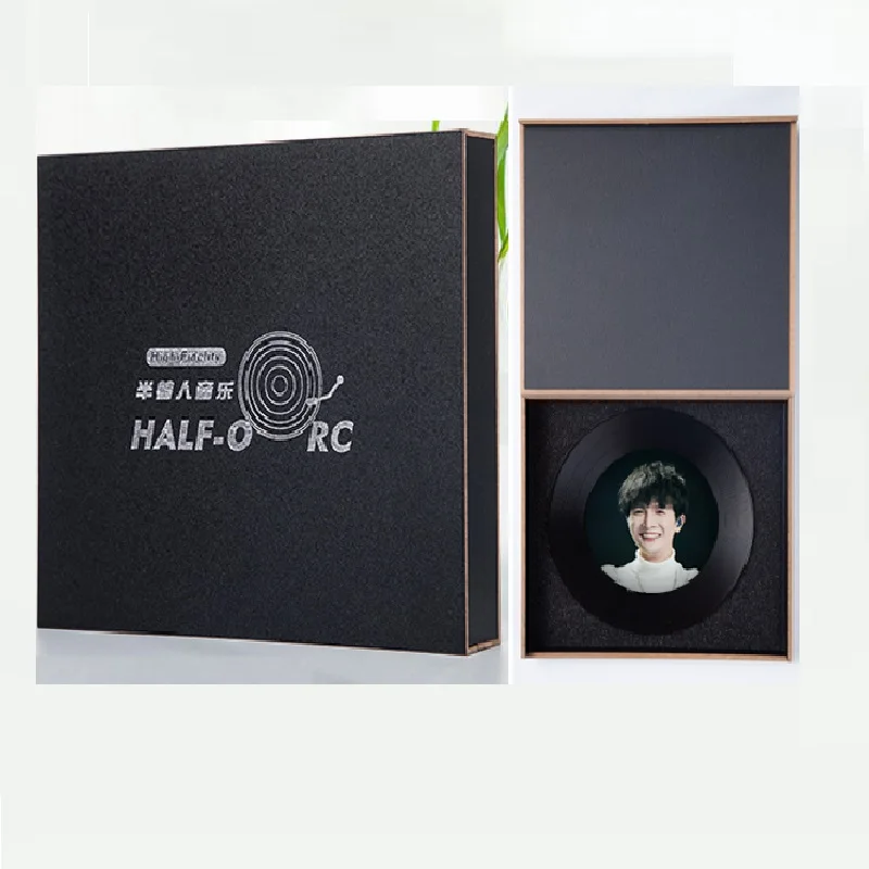 China 12cm HD-MASTERING Vinyl Records LPCCD Disc HQ 5 CD Set Chinese Pop Music Songs Male Singer Charlie Zhou Shen Album Set