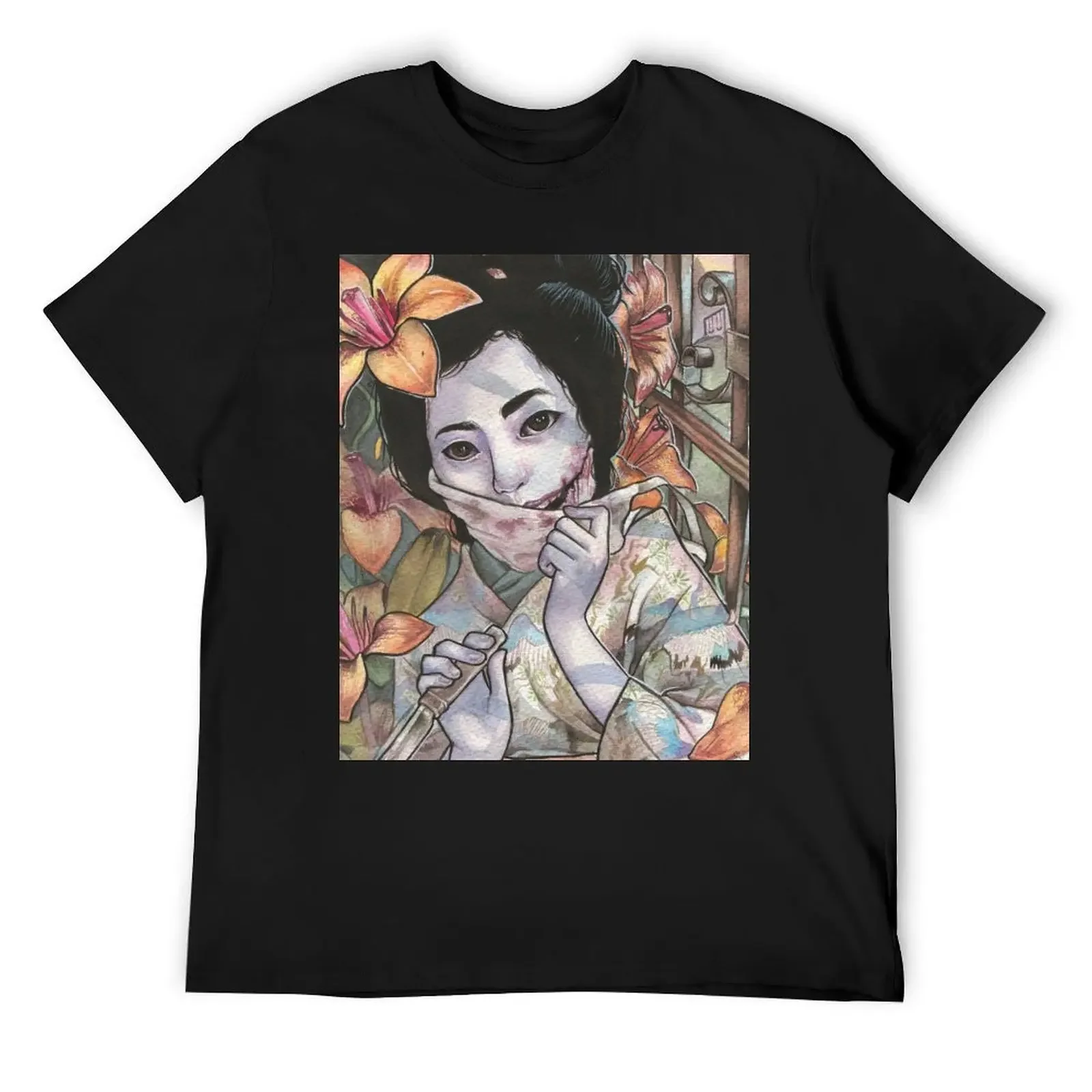 Sayuri T-Shirt designer shirts animal prinfor boys graphic tee print men clothing