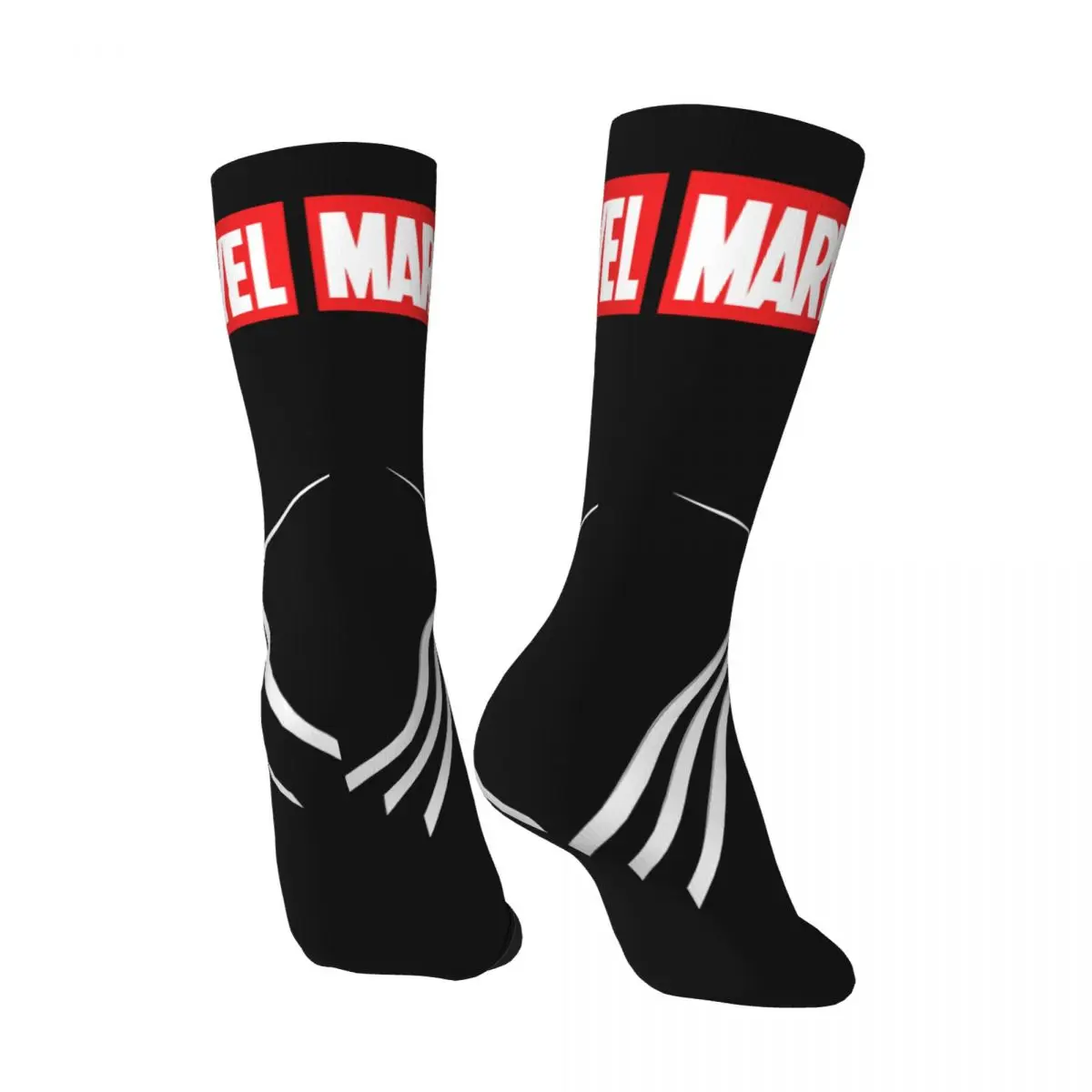 Забавные сумасшедшие носки Logan для мужчин в стиле хип-хоп Harajuku Marvel X-man Дэдпул и