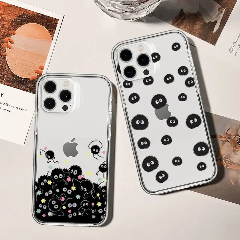 

Прозрачный чехол для iPhone 11 12 Mini 13 14 Pro XS Max X 8 7 Plus SE XR
