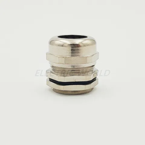 Металлические кабельные вводы PG11 латунные 10 шт.