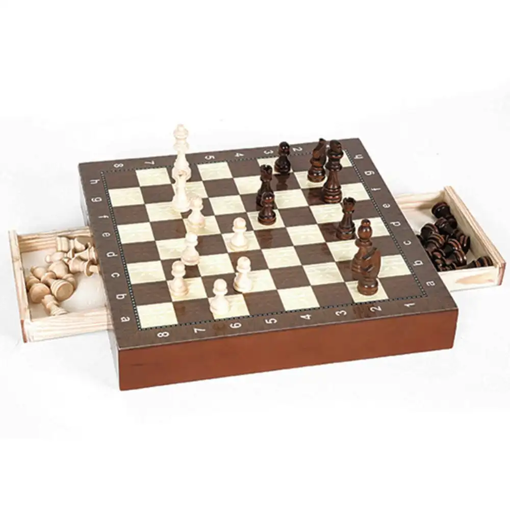 

Polyester With Drawer Chess set