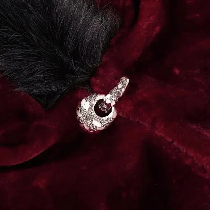 Faux Fur Coat Womens 2022 Winter New Korean Fashion Slim Imitation Fur Jacket Women Large Size Hooded Fur Collar Warm Outerwear