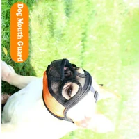 adjustable dog mouth guard pet dog muzzles french bulldog muzzle dog mouth mask breathable muzzle for anti stop barking supplies