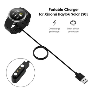 Smart Bracelet Replacement Charging Cable 60/100cm USB Charging Cable for Xiaomi Haylou Solar LS05 Smart Watch Accessories
