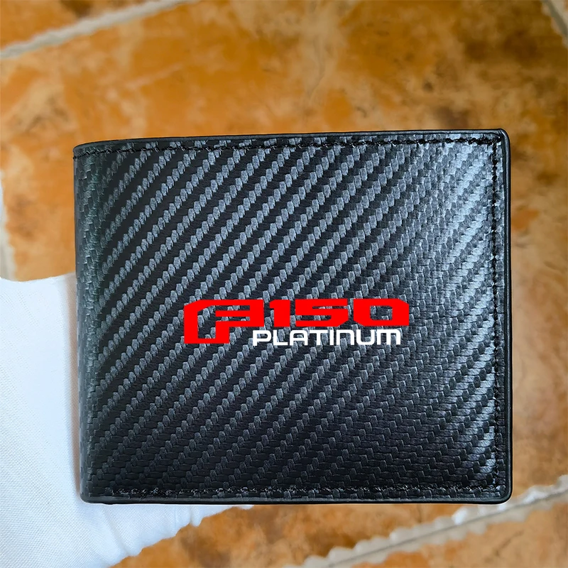 Для ford platinum f150 f-150 4x4 Автомобильный бумажник из углеродного волокна Кожаный чехол