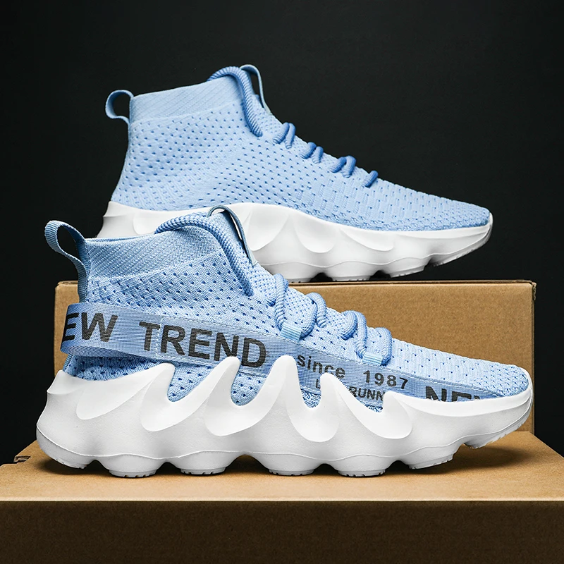 Men Running Shoes Breathable Lightweight Male Sports Shoes Soft Anti-slip Men's Casual Sneakers Walking Outdoor Free Shipping