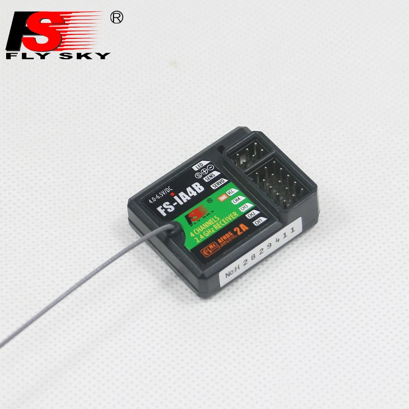 

Мини-приемник FLYSKY FS-IA4B IA4B 2,4G 4CH AFHDS 2A для FLYSKY