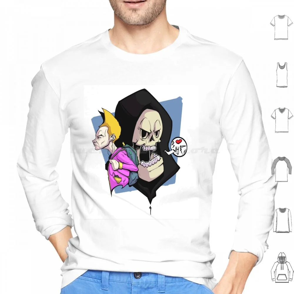 

Толстовки Genndy Tartakovsky с длинным рукавом Genndy Tartakovsky Colmillo Primal Tartakovsky Dinosaur Cartoon