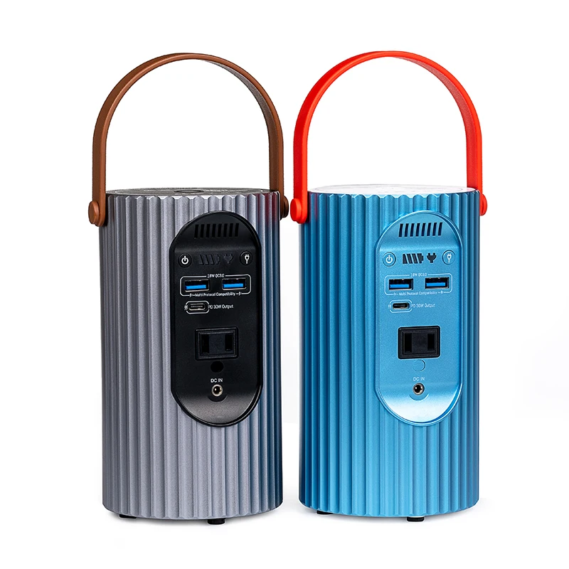 

high capacity solar generator portable 80W AC output power storage high quality power supply outdoor activities