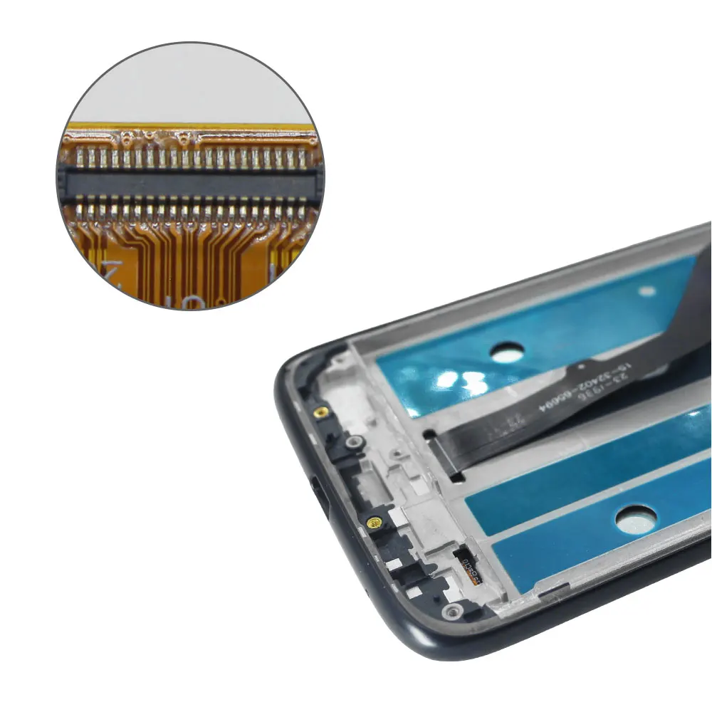 Протестированный ЖК-дисплей для Motorola Moto G7 Play US Ver XT1952 с сенсорным экраном в сборе