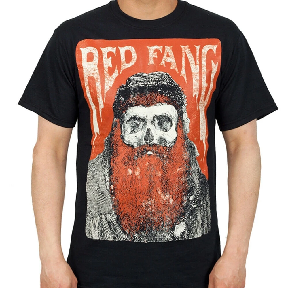 Оригинальная футболка RED FANG с изображением медвежьего черепа |