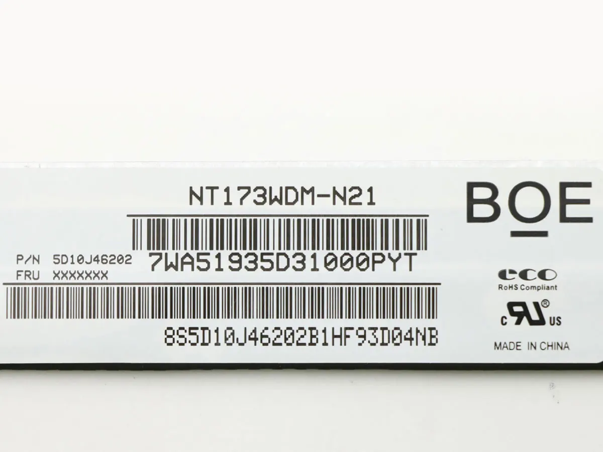 17 3-дюймовый ЖК-экран для ноутбука NT173WDM-N21 подходит NT173WDM-N11 N173FGA-E44 B173RTN02.0 B173RTN02.1